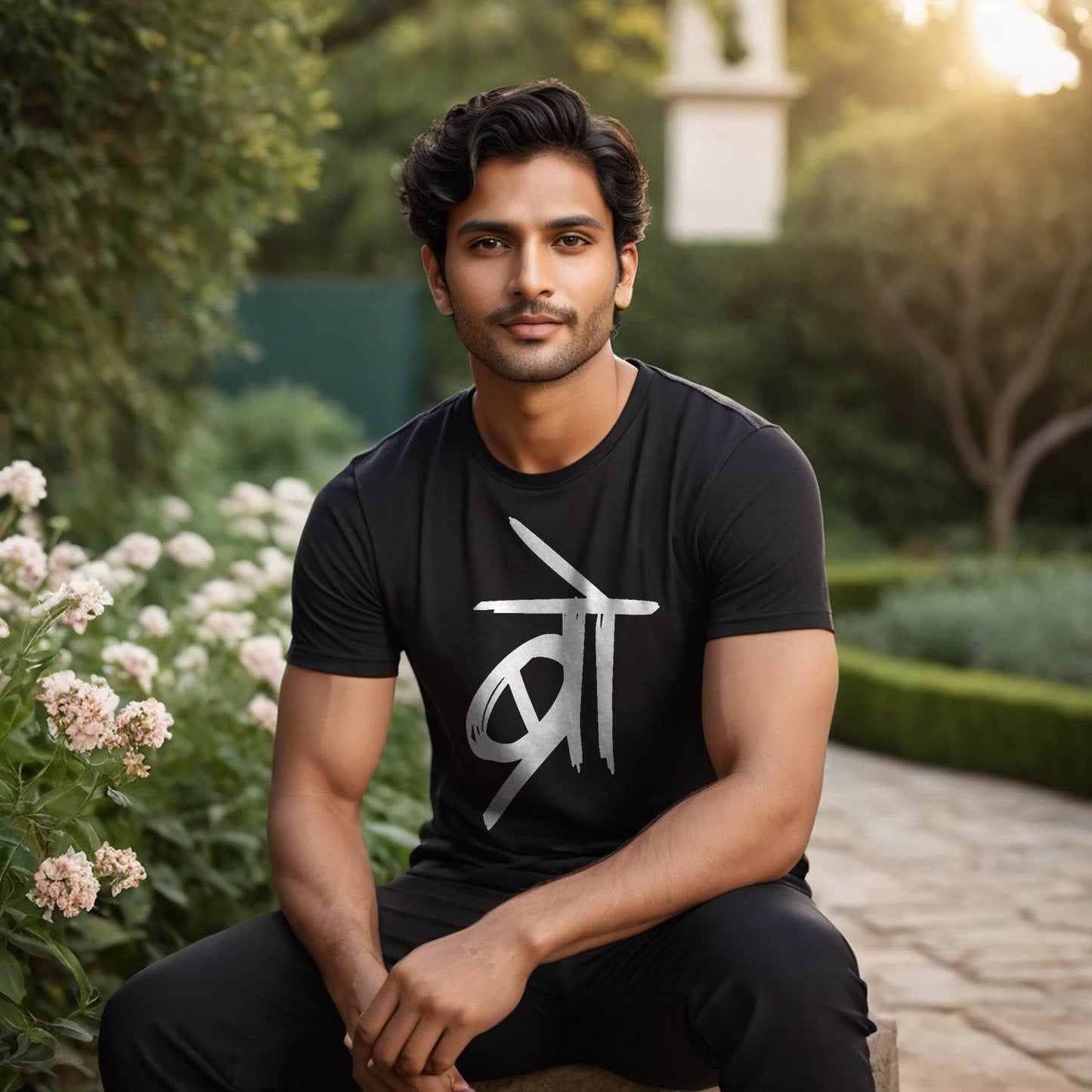 ब्रो Bro - Unisex Round Neck Regular Fit 100% Combed Cotton Half Sleeve T-Shirt - Mojilo Mart
