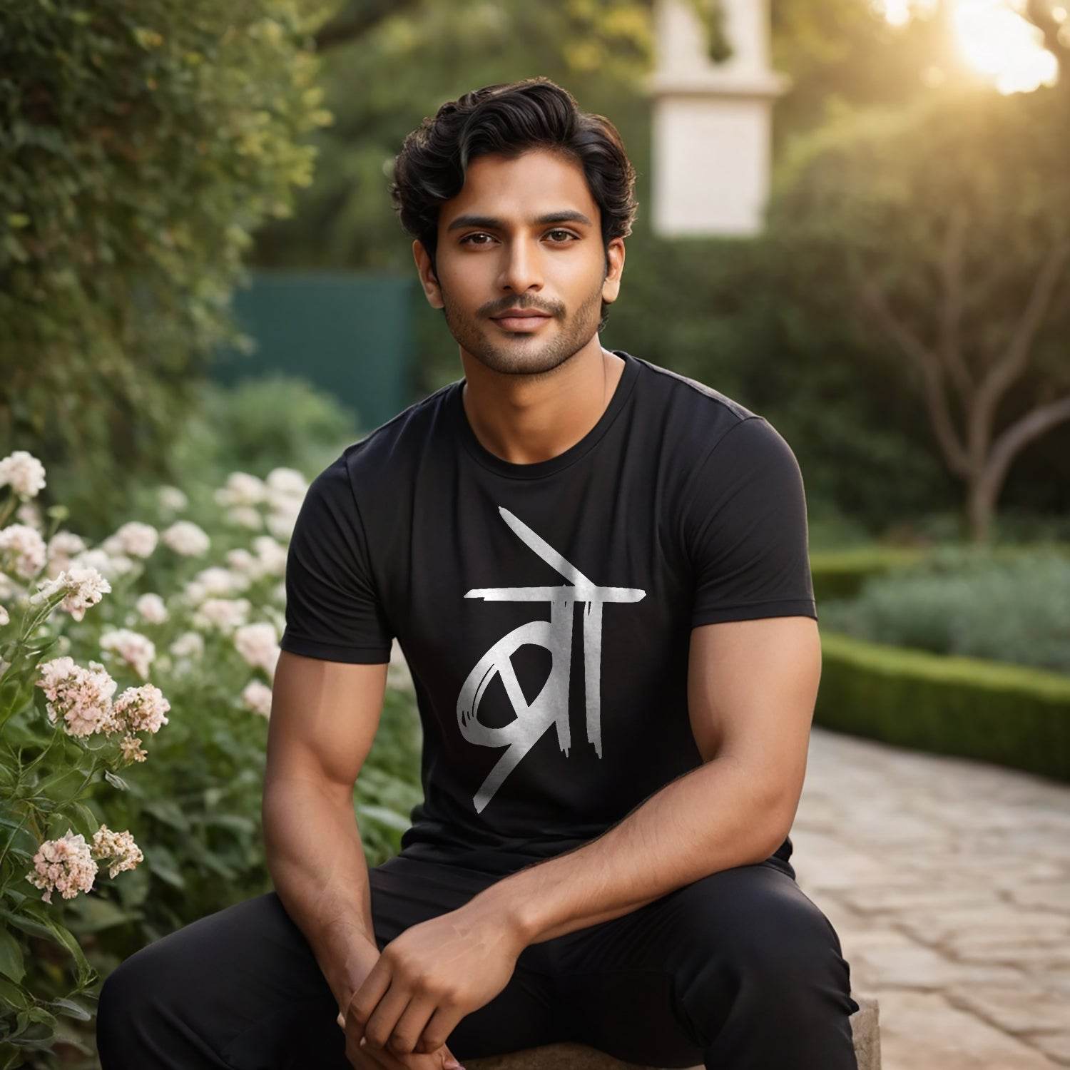 ब्रो Bro - Unisex Round Neck Regular Fit 100% Combed Cotton Half Sleeve T-Shirt - Mojilo Mart