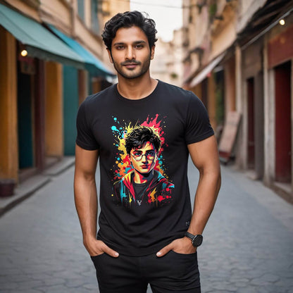 Harry Potter Sassy - Unisex Round Neck Regular Fit 100% Combed Cotton Half Sleeve T-Shirt - Mojilo Mart