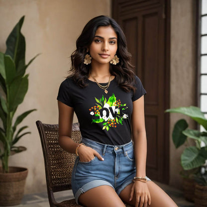 Love Plants Lover - Unisex Round Neck Regular Fit 100% Combed Cotton Half Sleeve T-Shirt - Mojilo Mart