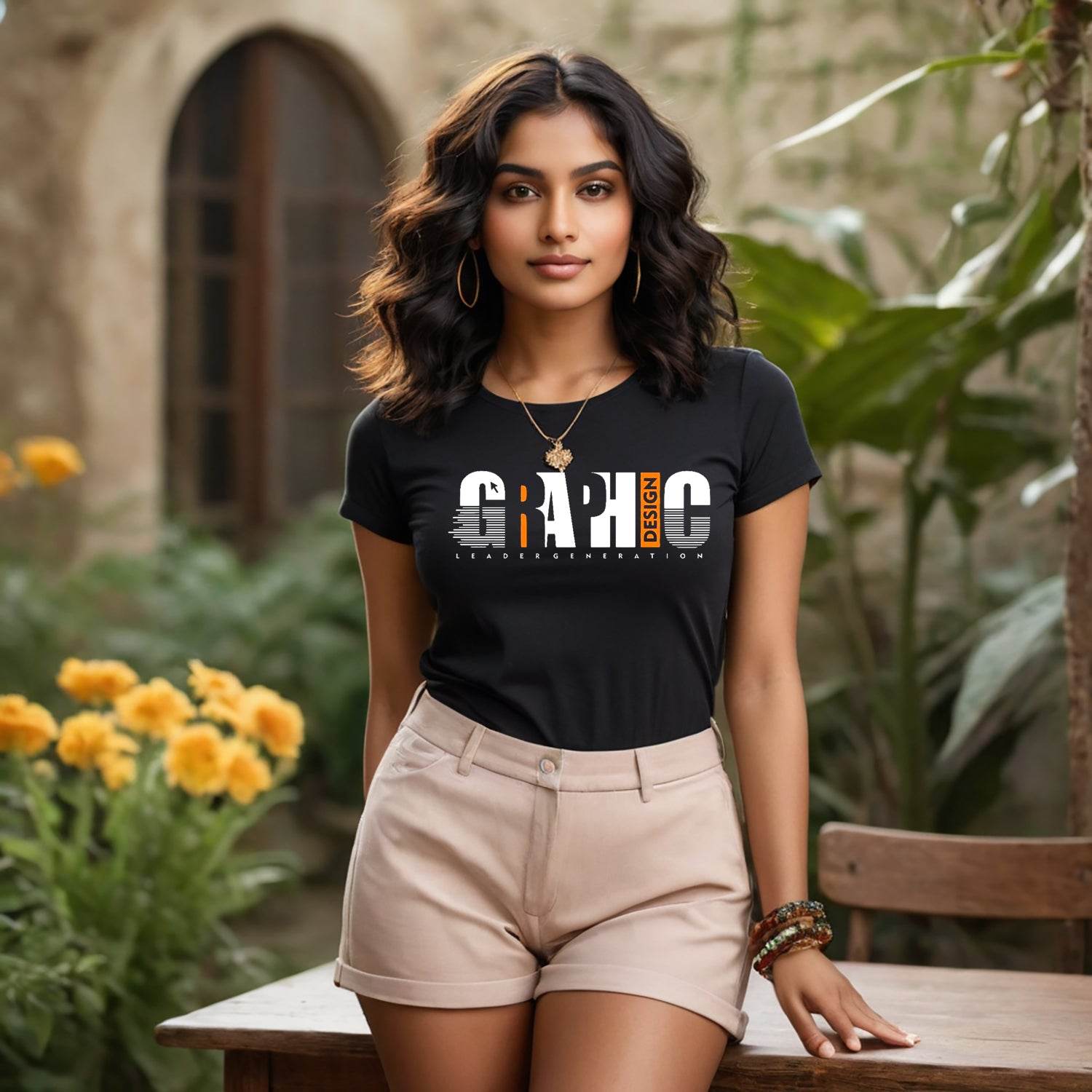 Graphic Design - Unisex Round Neck Regular Fit 100% Combed Cotton Half Sleeve T-Shirt - Mojilo Mart