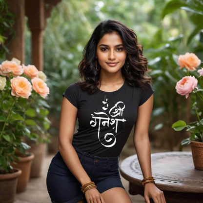 Shree Ganesh - Unisex Round Neck Regular Fit 100% Combed Cotton Half Sleeve T-Shirt - Mojilo Mart
