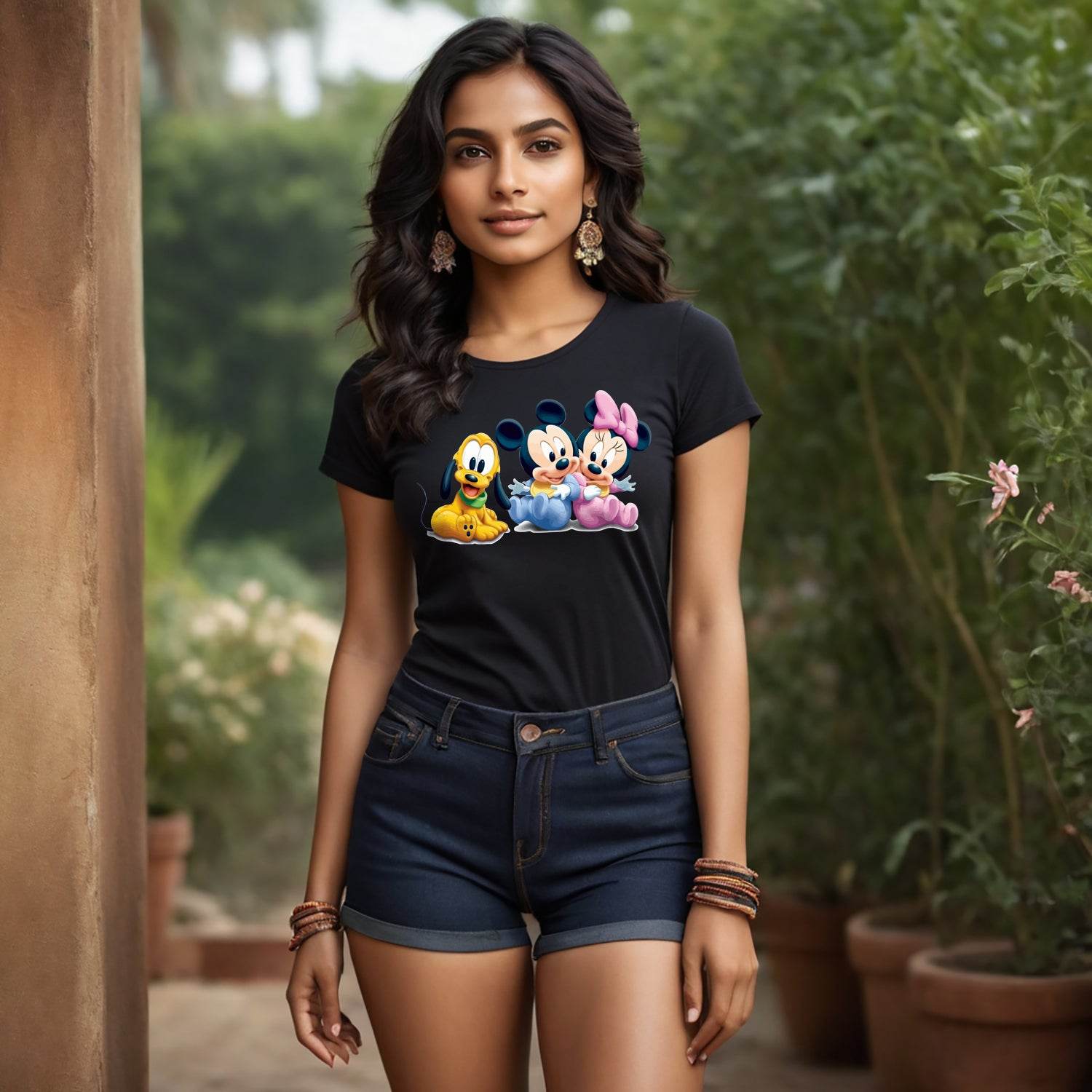 Disney Youth - Unisex Round Neck Regular Fit 100% Combed Cotton Half Sleeve T-Shirt - Mojilo Mart