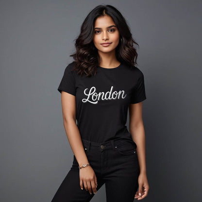 Cool London UK Vibes - Unisex Round Neck Regular Fit 100% Combed Cotton Half Sleeve T-Shirt - Mojilo Mart