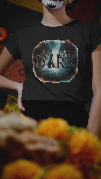 Strange Dark And Mysterious - Unisex Round Neck Regular Fit 100% Combed Cotton Half Sleeve T-Shirt